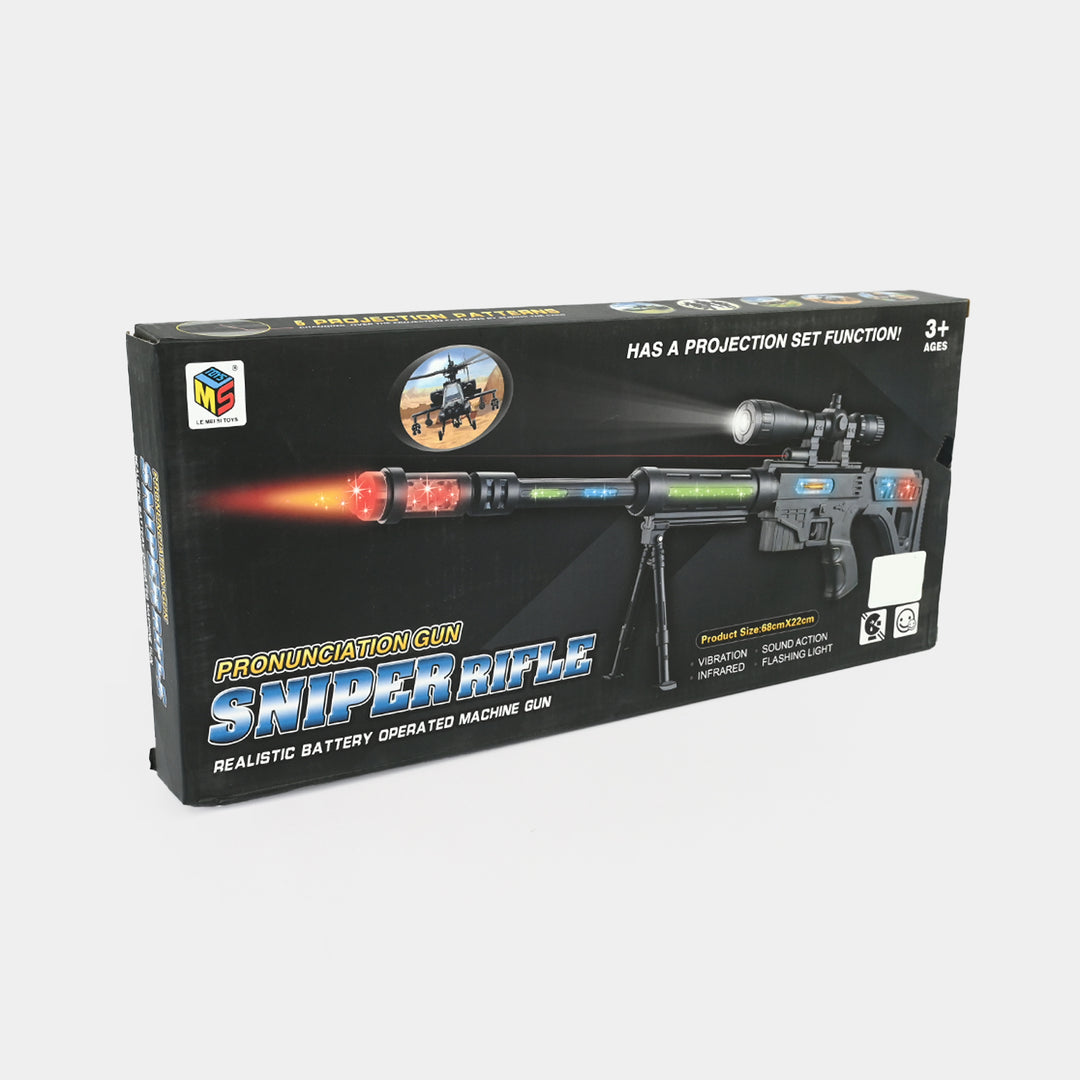Electric Blaster Light & Sound Toy