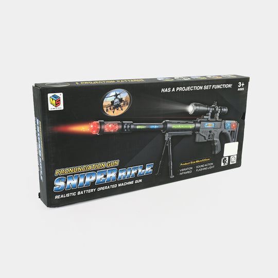 Electric Blaster Light & Sound Toy
