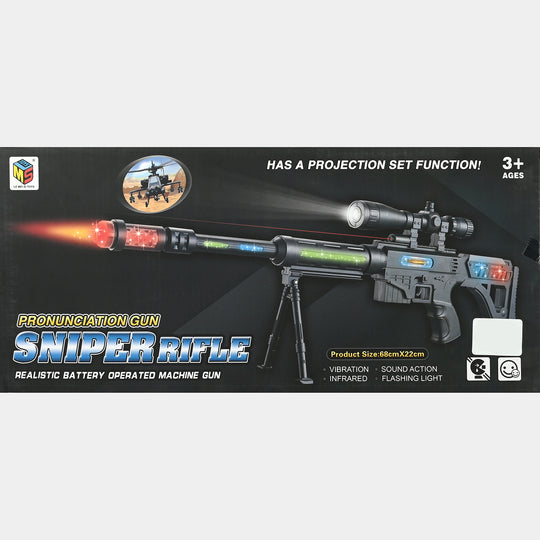 Electric Blaster Light & Sound Toy