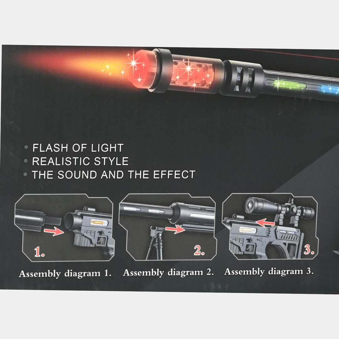 Electric Blaster Light & Sound Toy