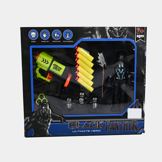 Action Figure Eva Soft Dart Blaster & Targets Set