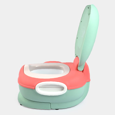 Potty Seat with Star Design Green