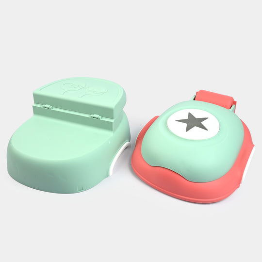 Potty Seat with Star Design Green