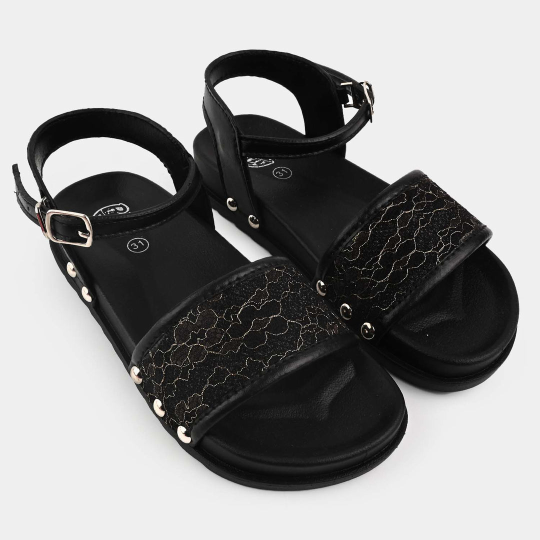 Girls Sandal SA-33-BLACK