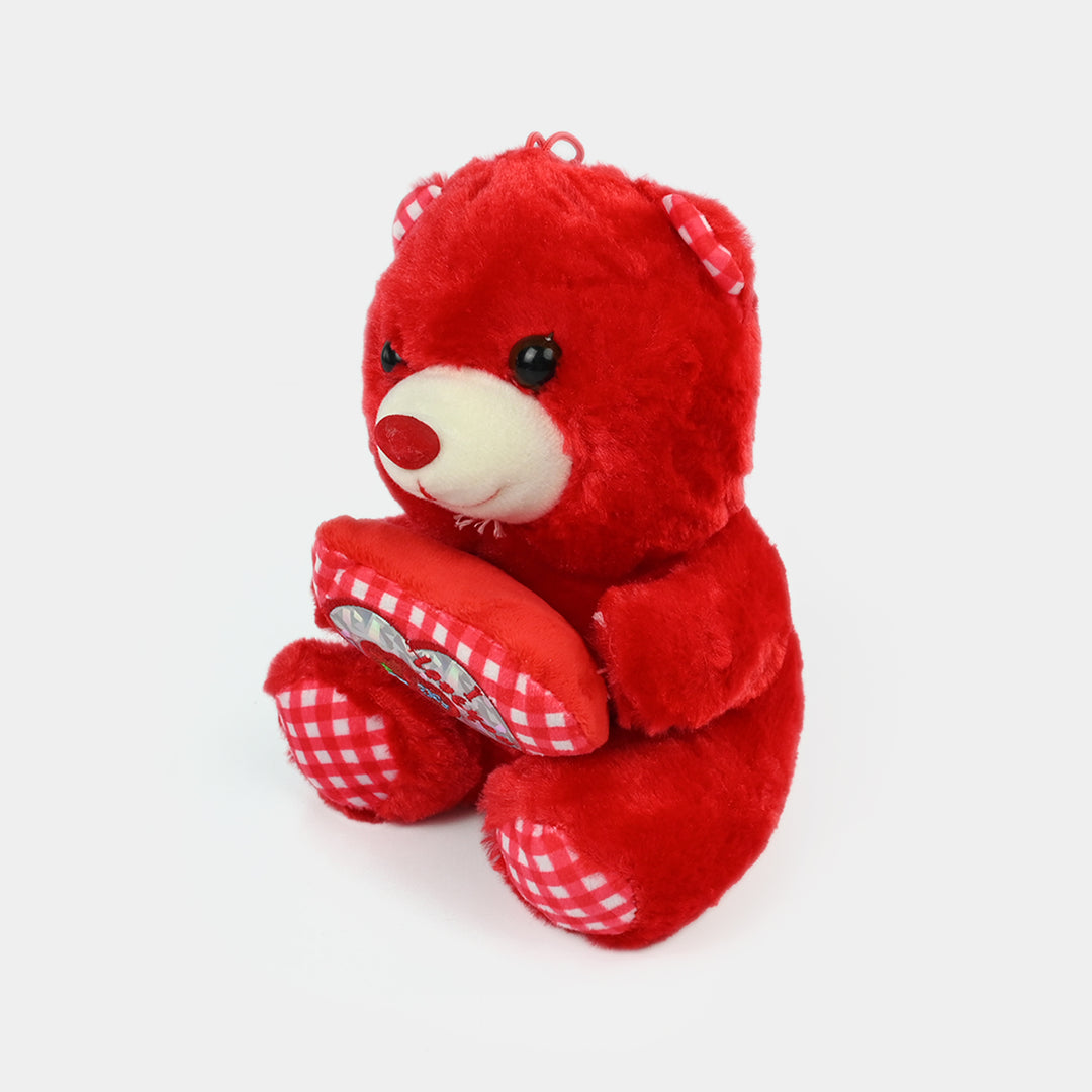 Soft Plush Bear with Heart (21cm)