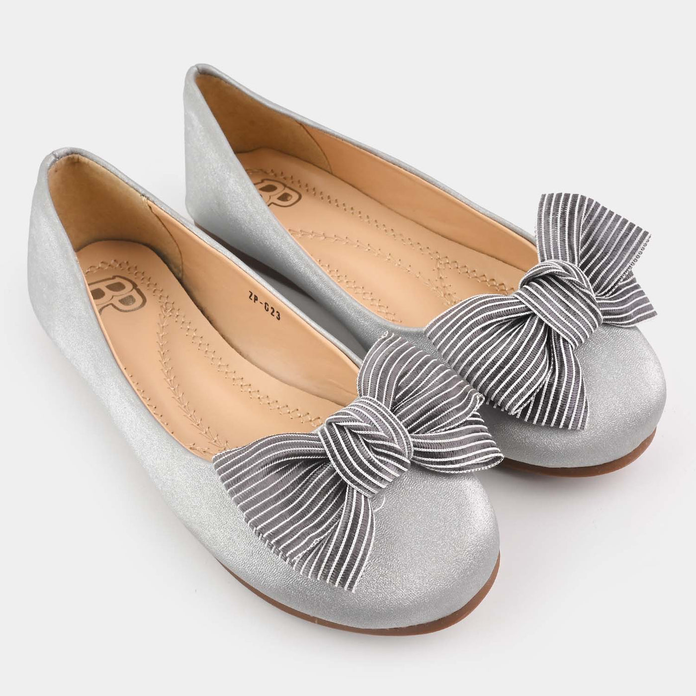 Girls Pumps ZP-023-SILVER