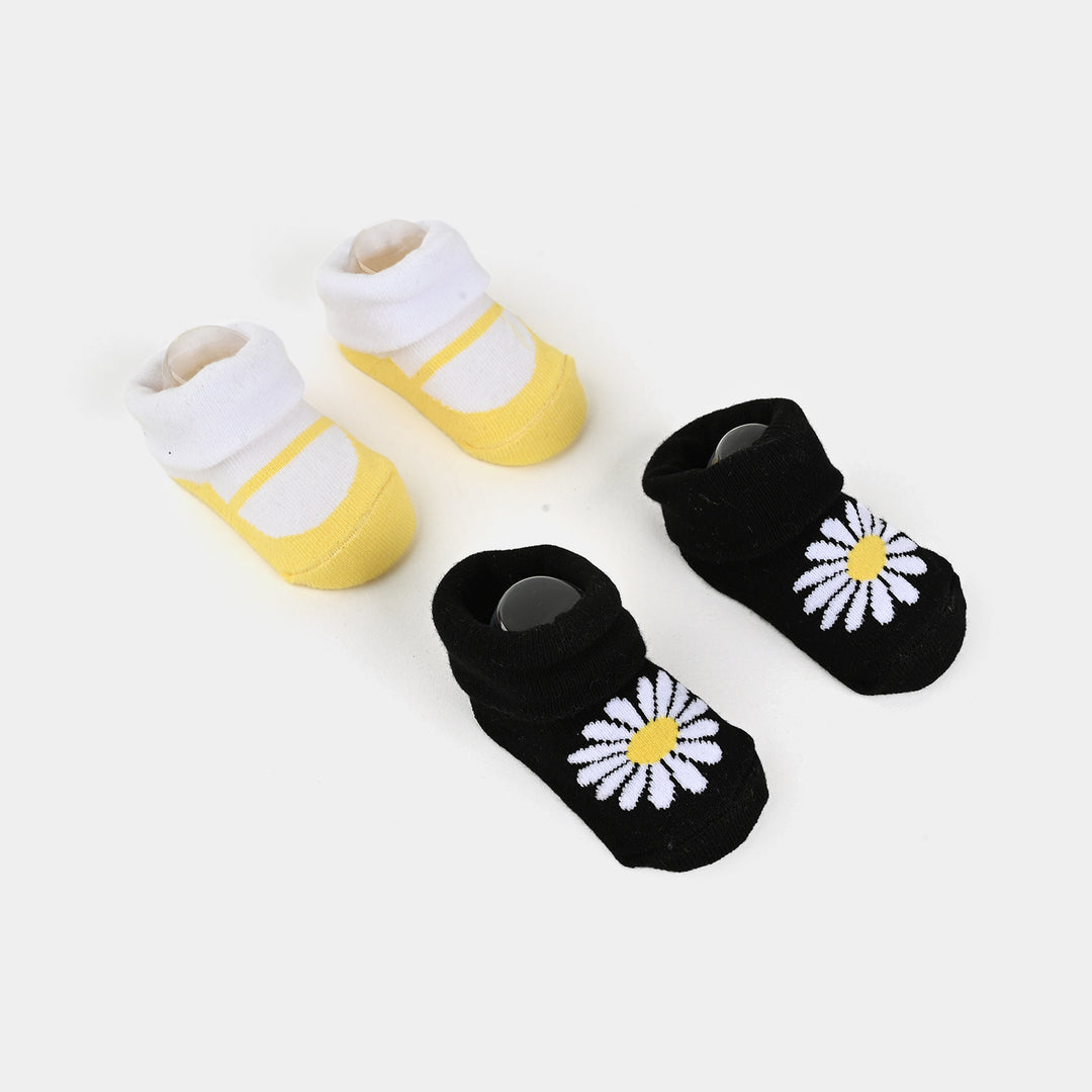 Baby Bib Set 3Pcs with 2 Pair of Socks