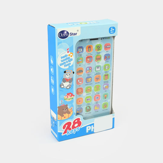 28-Key Puzzle Learning Smartphone Toy