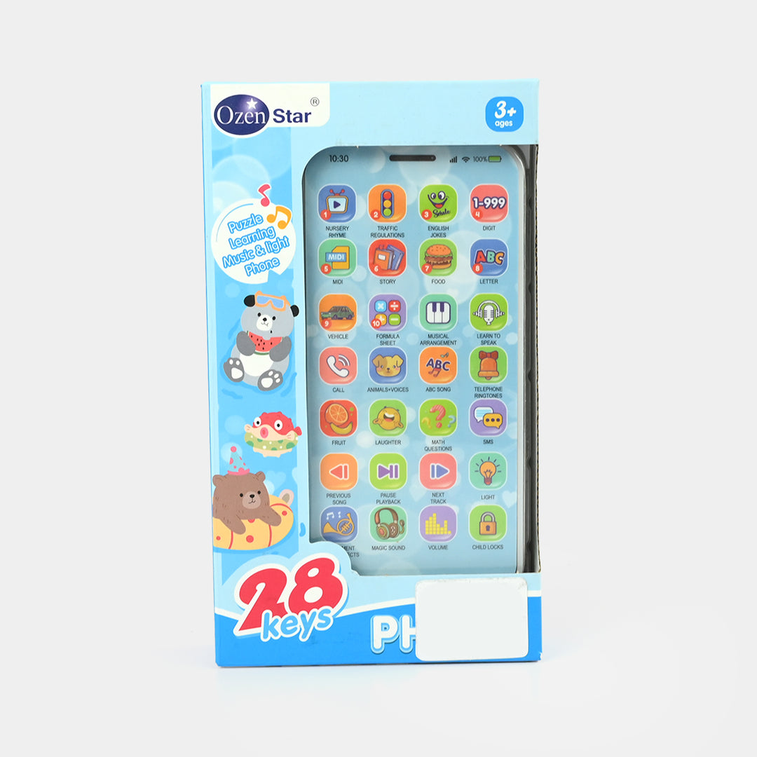 28-Key Puzzle Learning Smartphone Toy