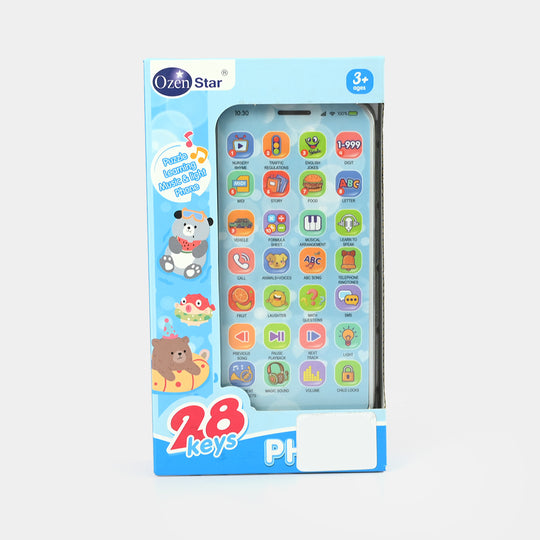 28-Key Puzzle Learning Smartphone Toy