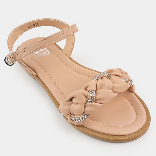 Girls Sandal ZP-014-BEIGE