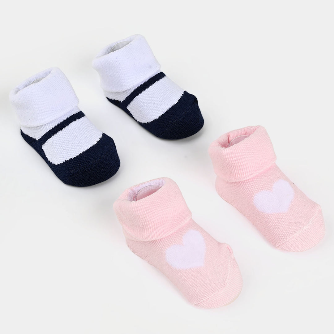 Baby Bib Set 3Pcs with 2 Pair of Socks