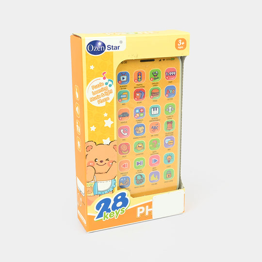 28-Key Puzzle Learning Smartphone Toy
