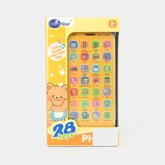 28-Key Puzzle Learning Smartphone Toy
