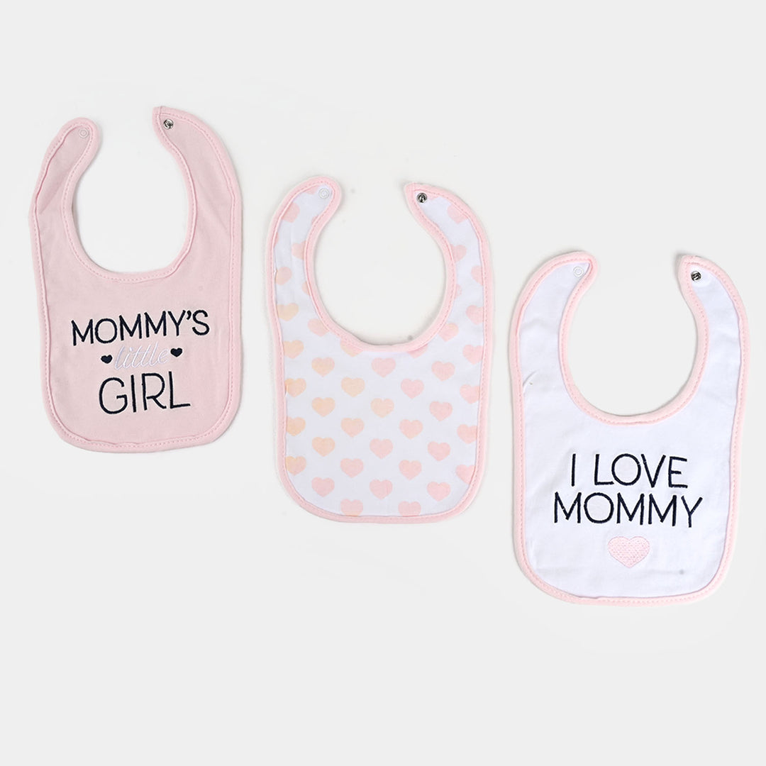 Baby Bib Set 3Pcs with 2 Pair of Socks