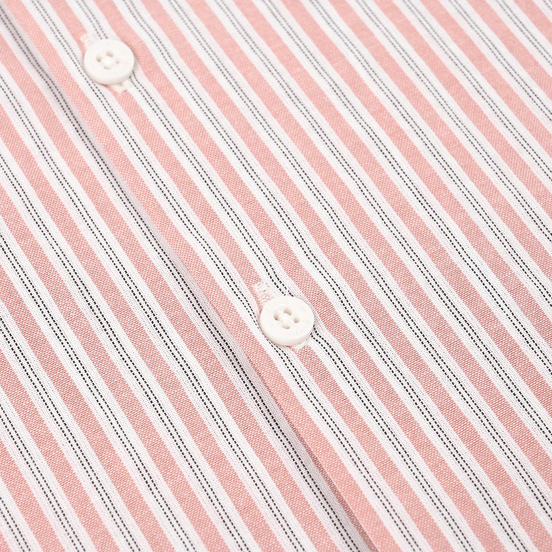 Boys Yarn Dyed Shirt (Folded) - Pink