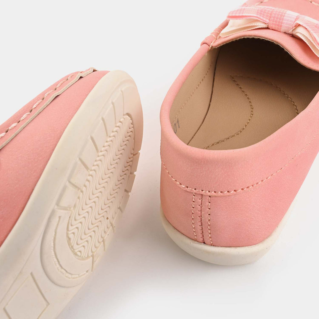 Girls Loafer JV-01-Pink