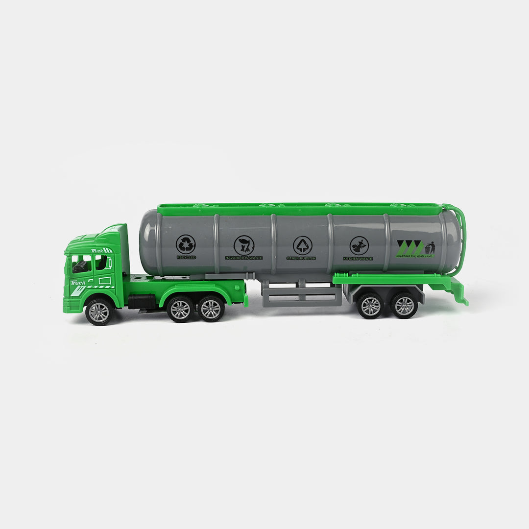 Simulation Mini Oil Tanker Vehicle Toy