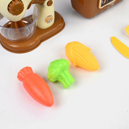 Pretend Play Kitchen Set