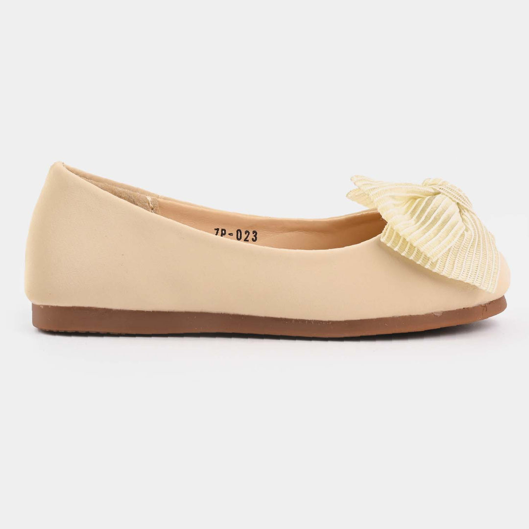 Girls Pumps ZP-023-BEIGE