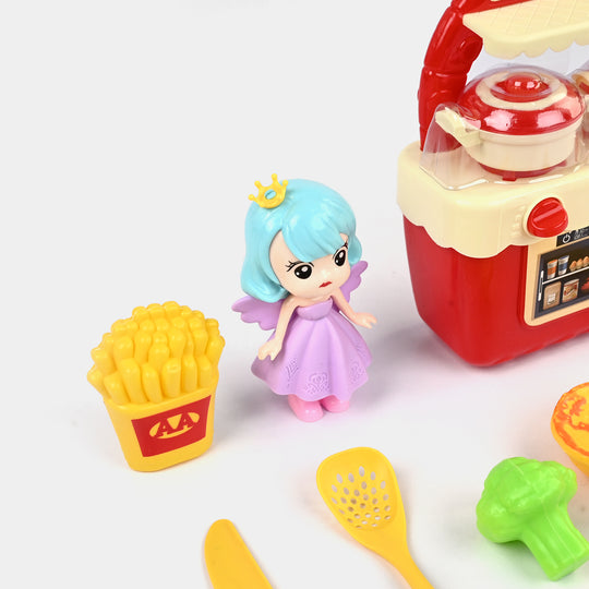 Pretend Play Kitchen Set