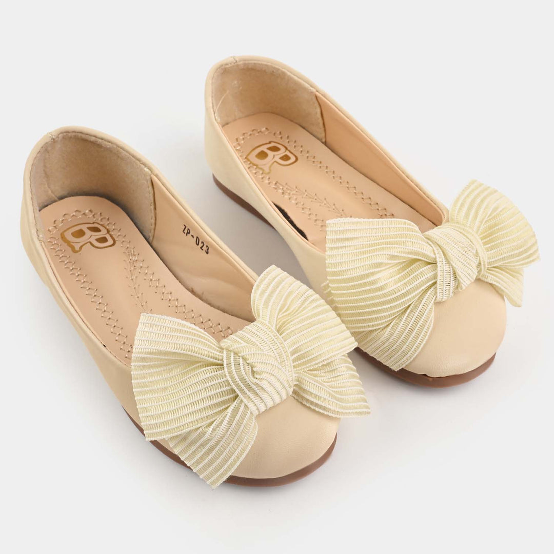 Girls Pumps ZP-023-BEIGE