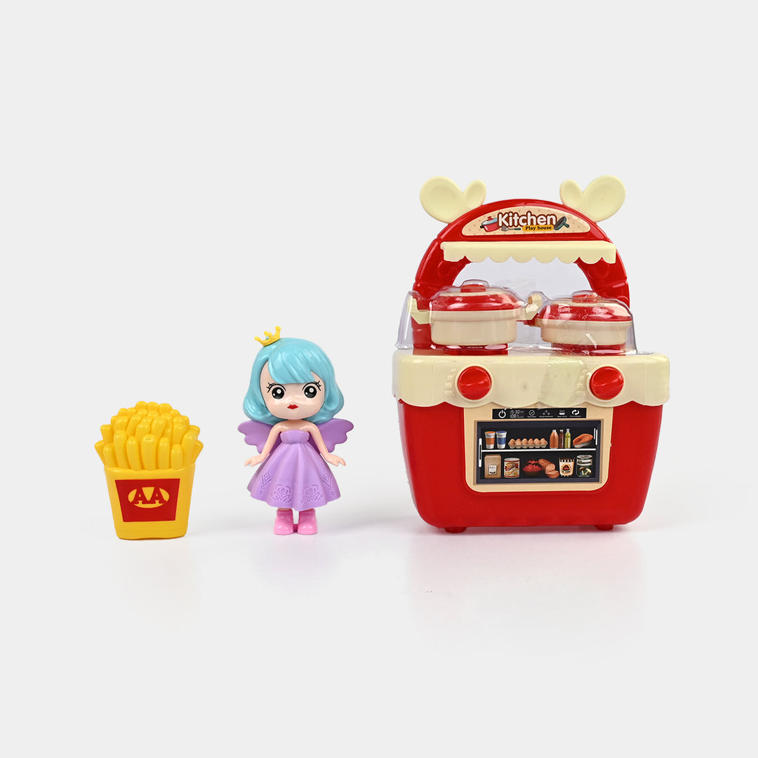 Pretend Play Kitchen Set