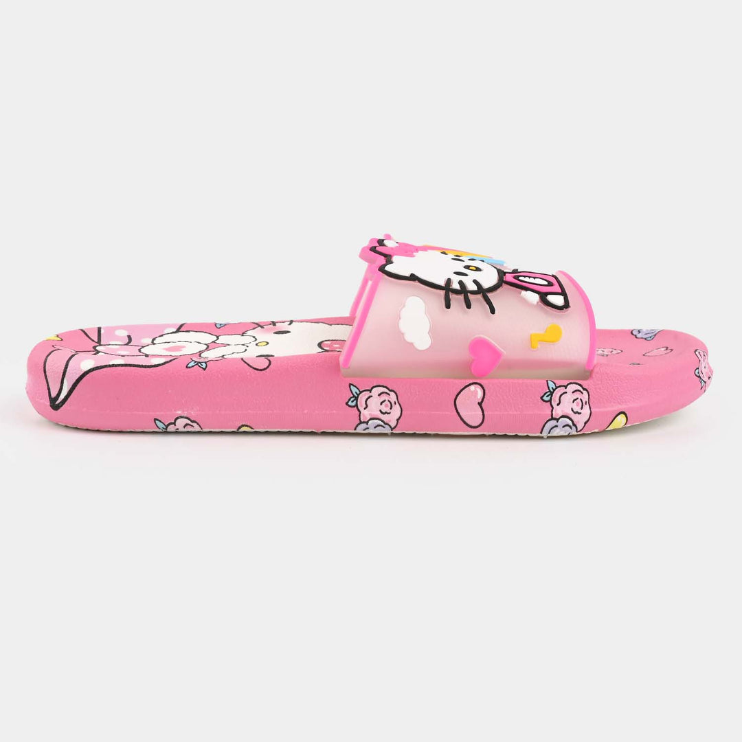 Girls Slippers 902-5-Fuchsia