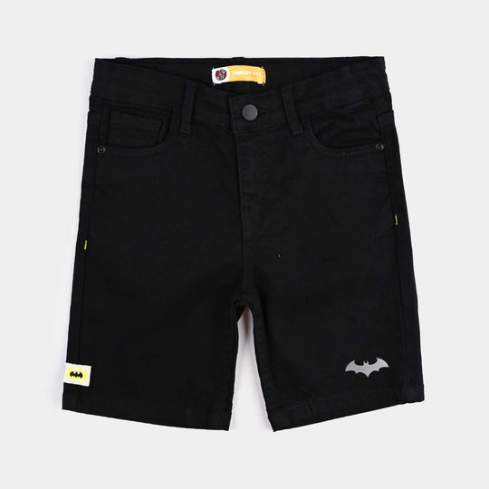 Boys Denim Stretch Short-Jet.Black