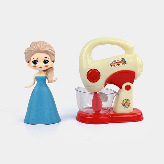 Pretend Play Kitchen & Doll Set