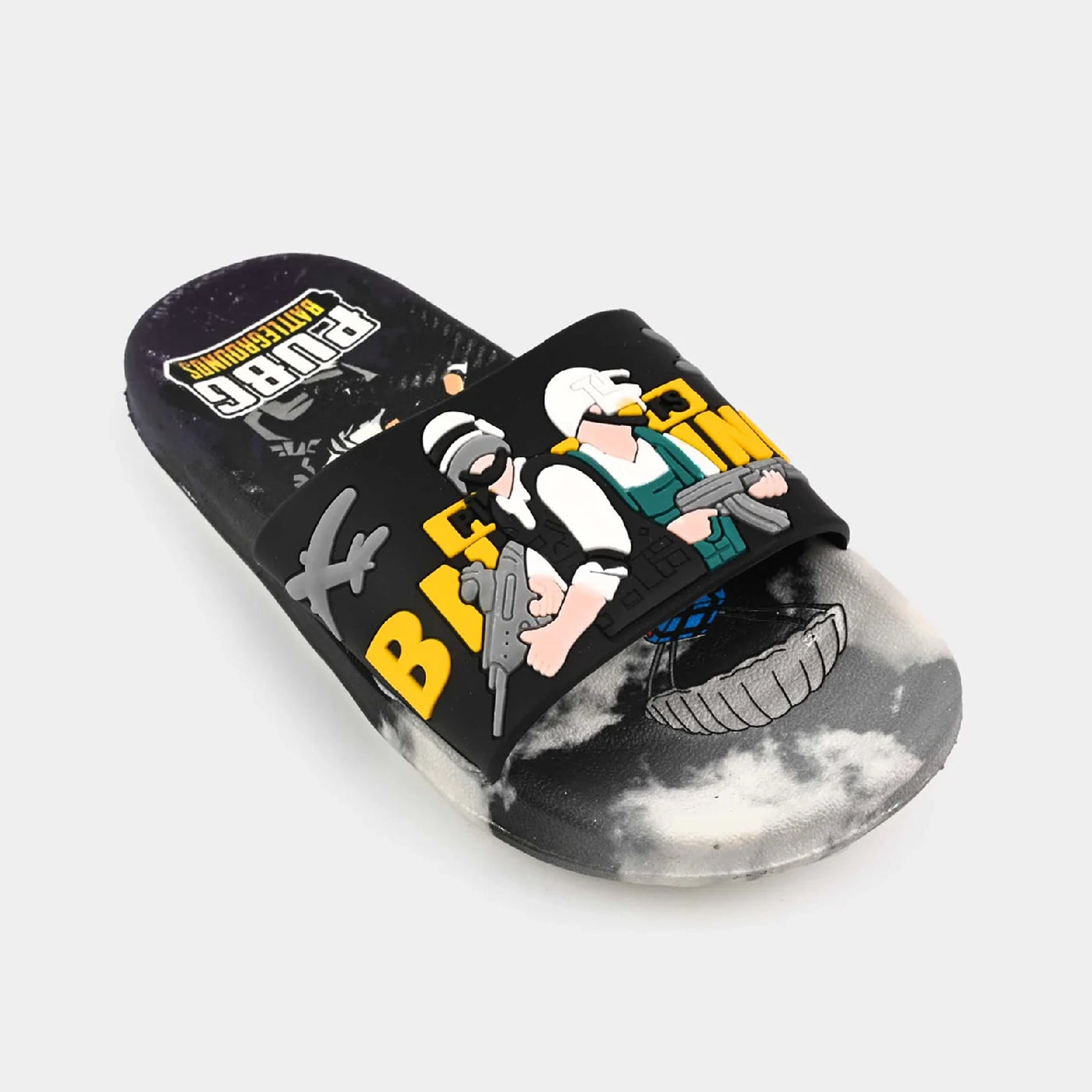 Boys Slipper 902-2-BLACK