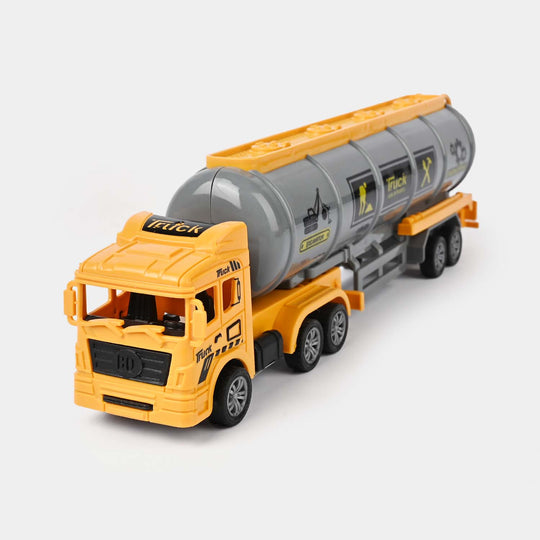 Simulation Mini Oil Tanker Vehicle Toy