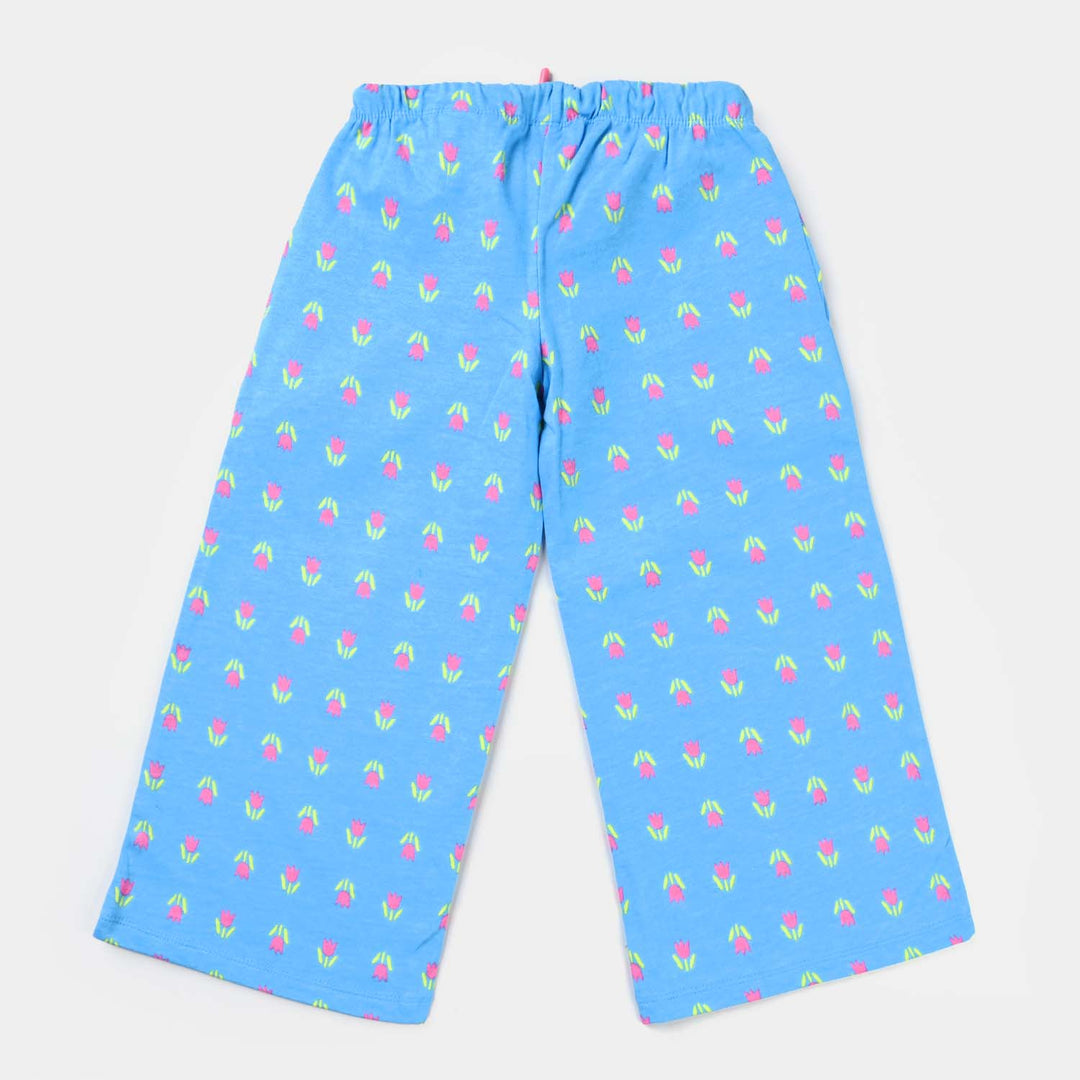 Girls Jersey/Terry 2 Piece Suit Tulip - Blue