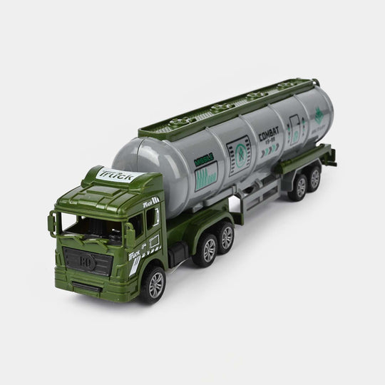 Simulation Mini Oil Tanker Vehicle Toy