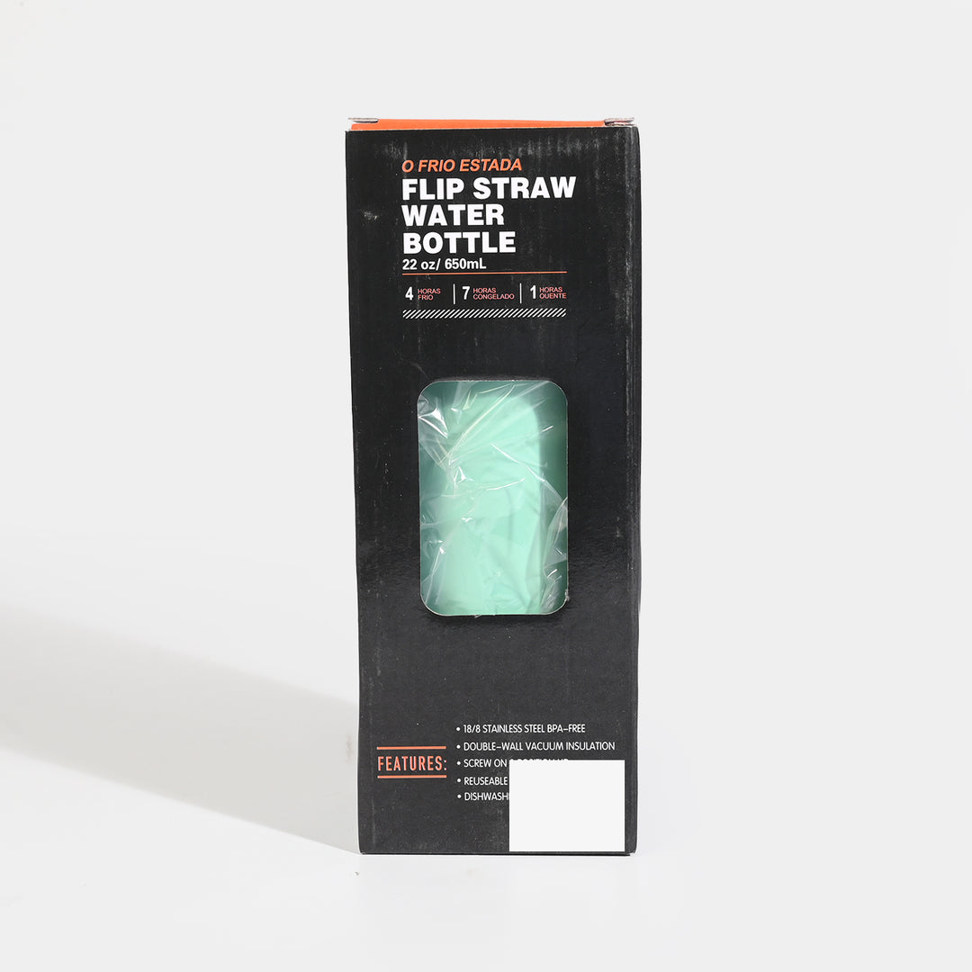 WATER BOTTLE STAINLESS STEEL | 650ML