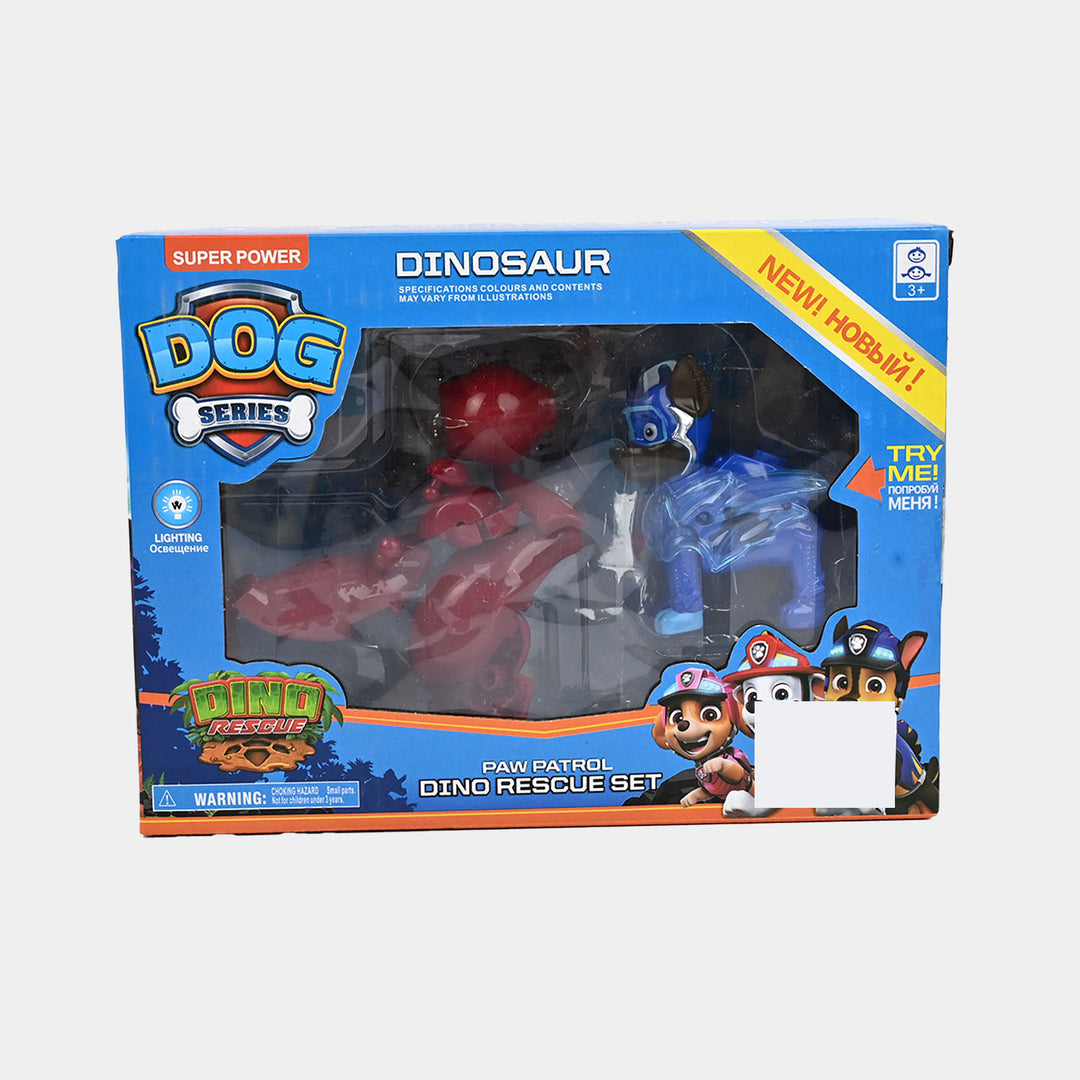 Dino Rescue Set and Dog Squad Building Set