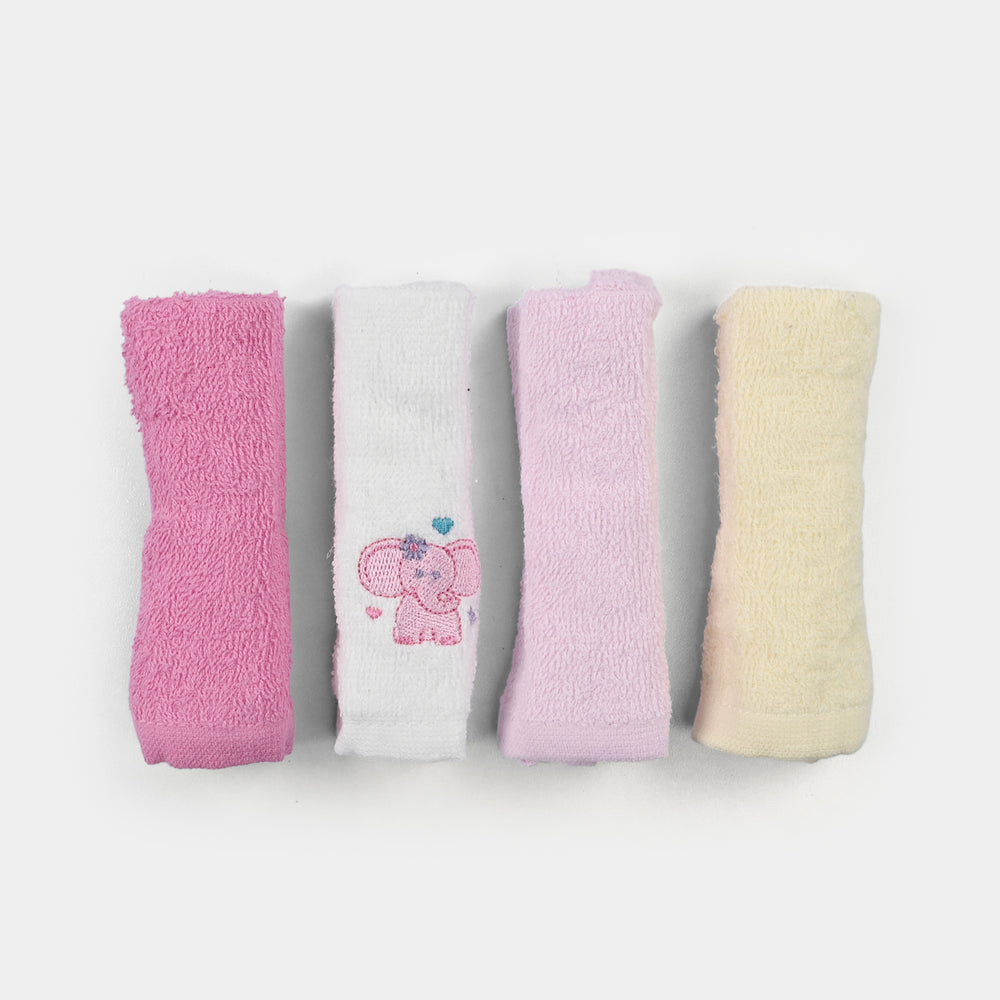 Baby 4 Pcs Face Towel Set
