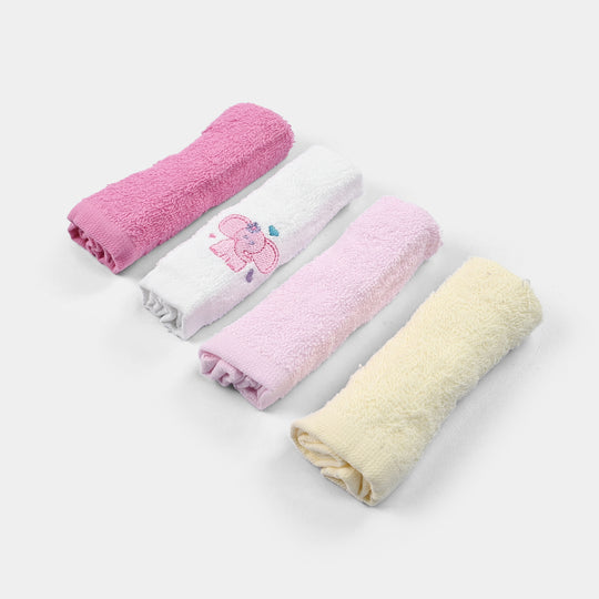 Baby 4 Pcs Face Towel Set