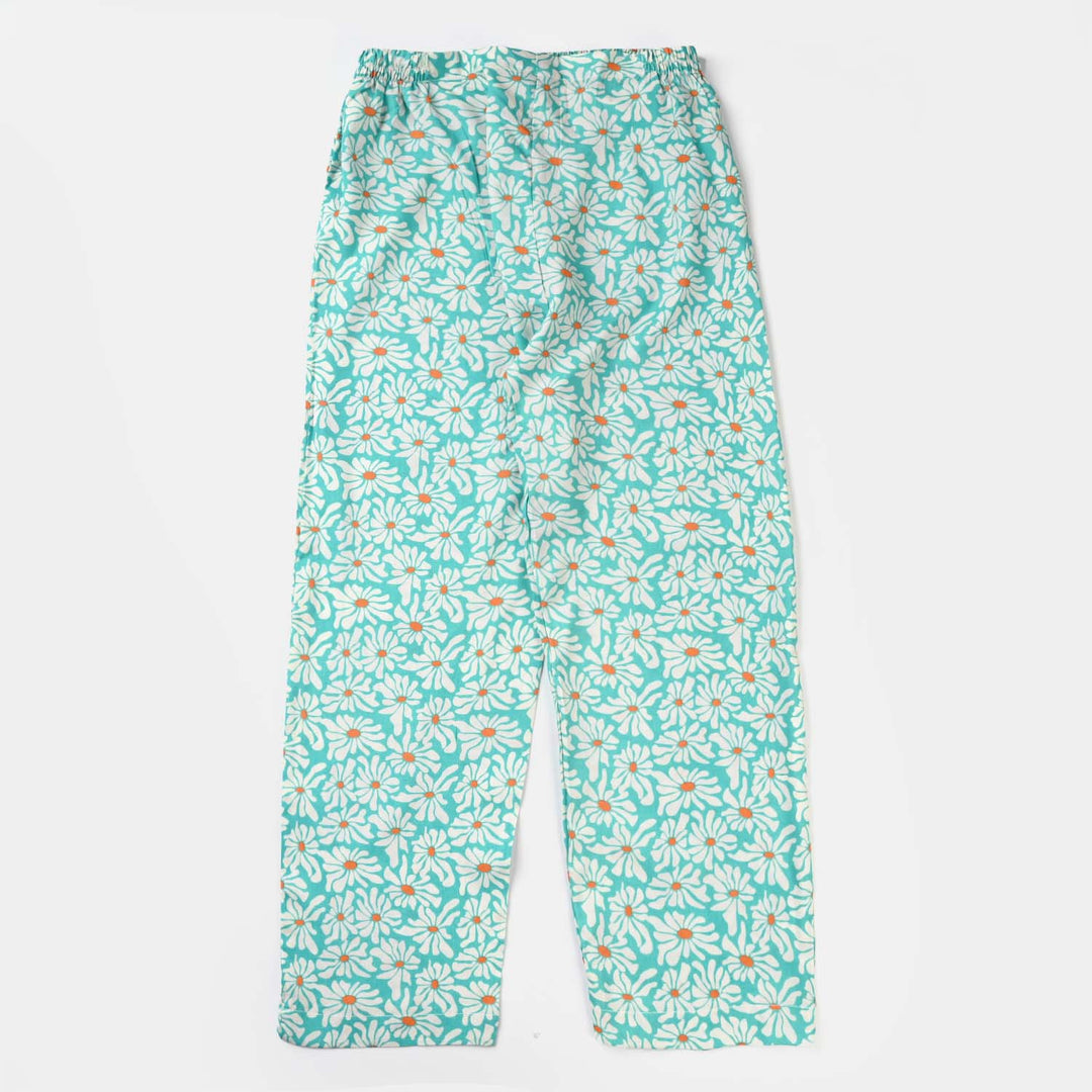 Teens Girls Viscose Co-ord Set Cassia-Cyan