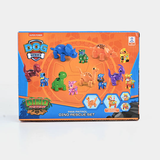 Dino Rescue Set and Dog Squad Building Set