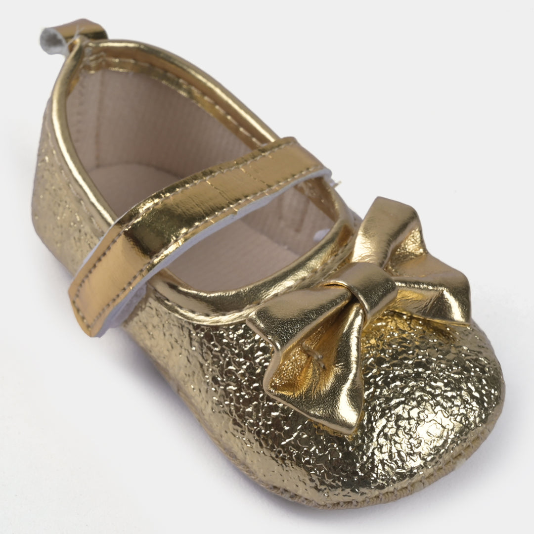 Baby Girls Shoes-Gold