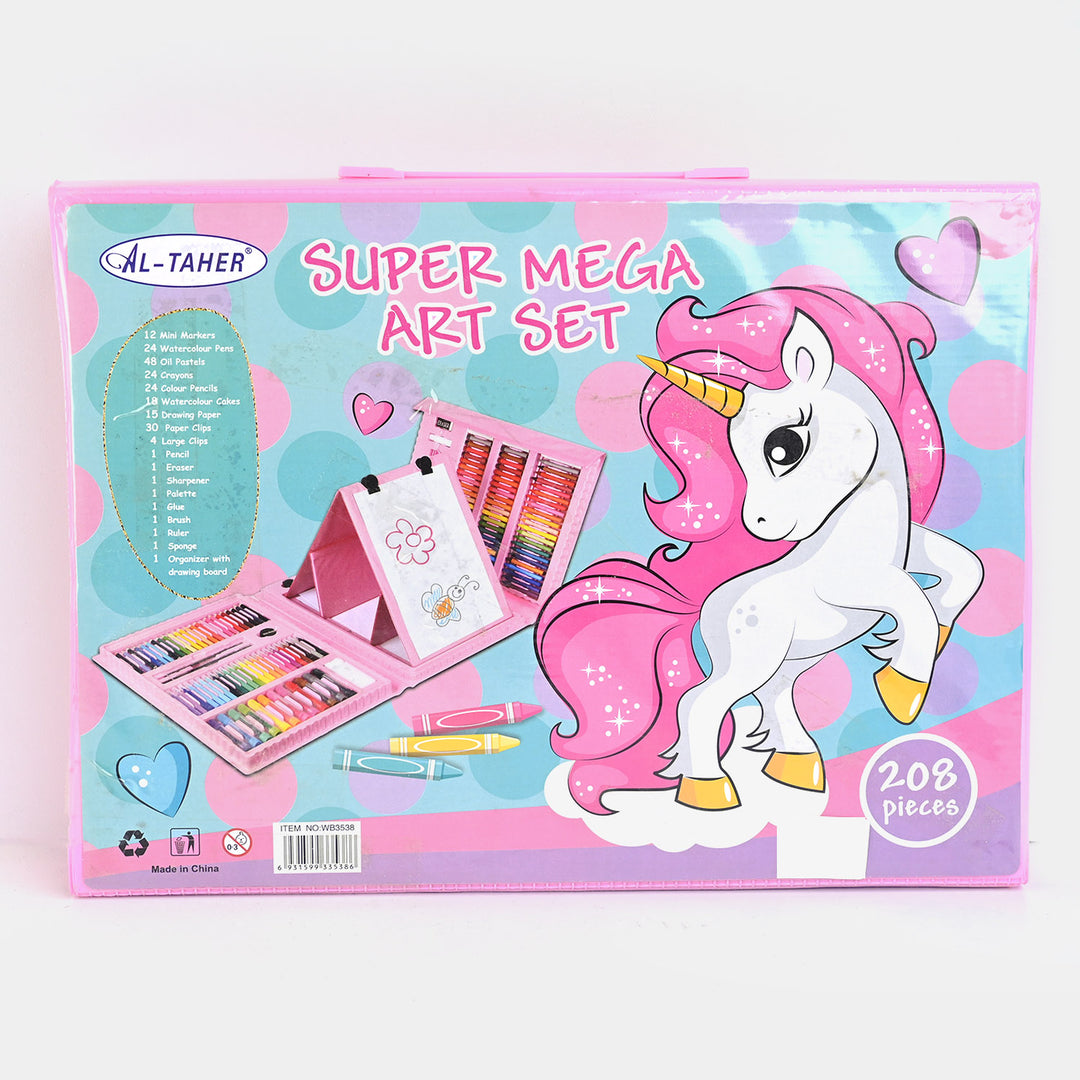 Super Mega Art Color Kit | 208PCs