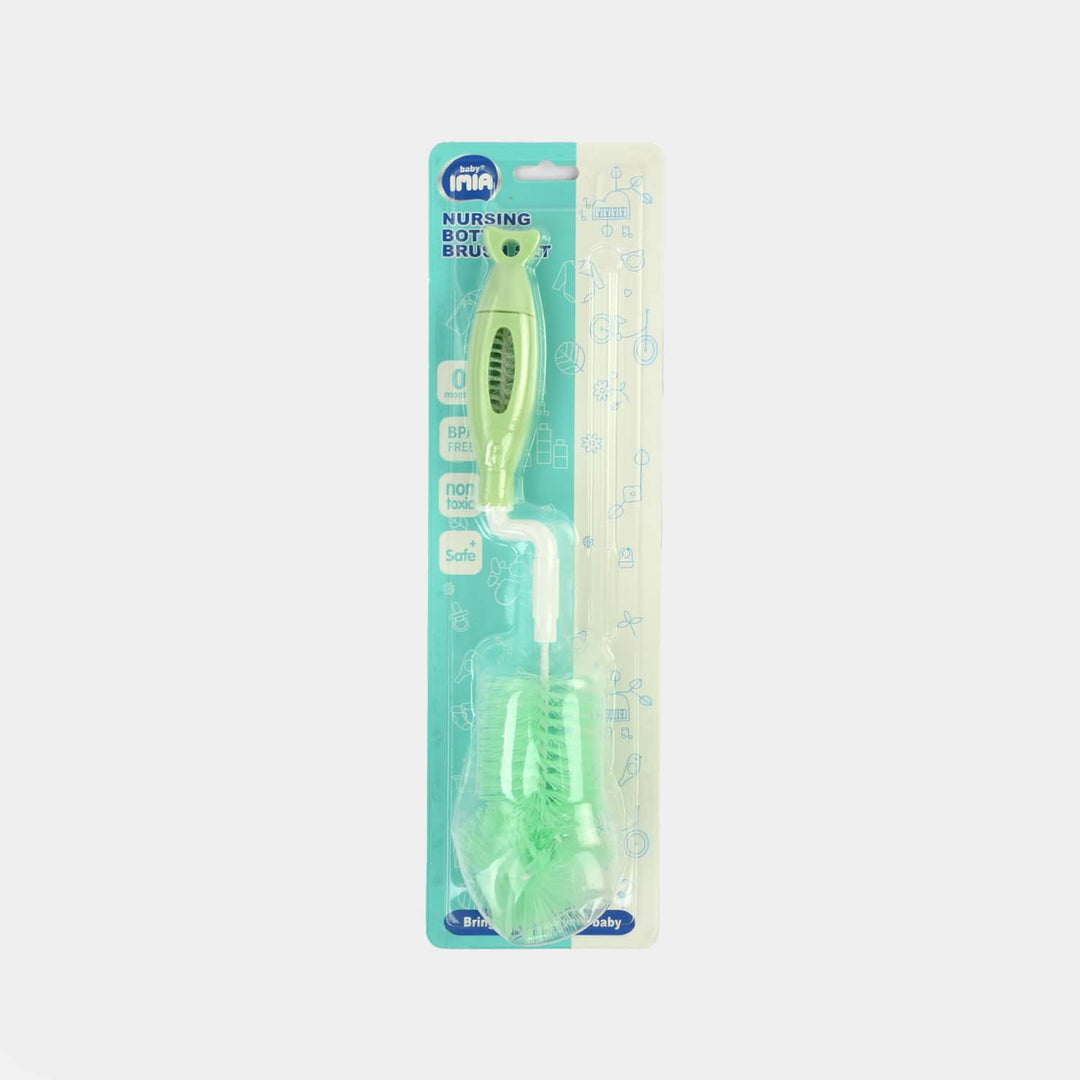 Baby Bottle & Pacifier Brush Set