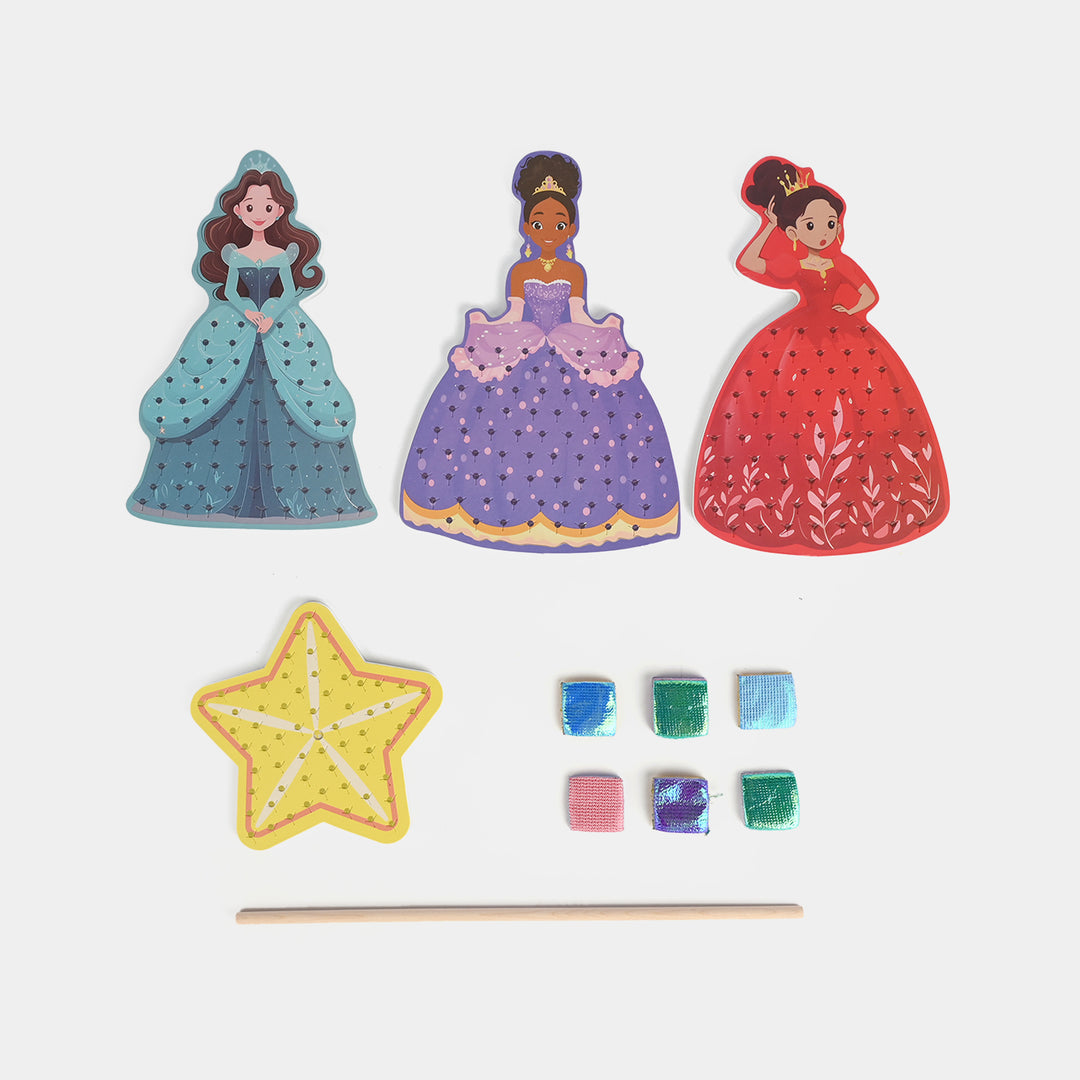 DIY Fashion Princess Poke Art Set