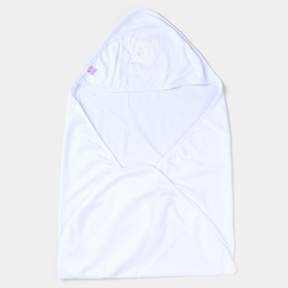 Baby Wrapping Sheet | White