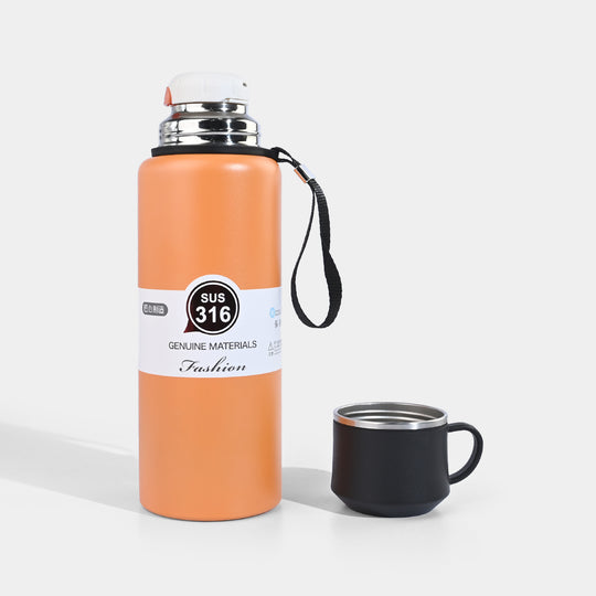 Stainless Steel Bottle with Handle 1000ml