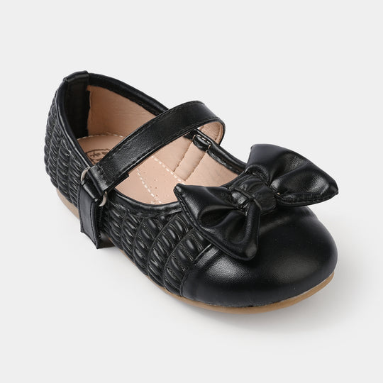 Girls Pumps 11-160-BLACK