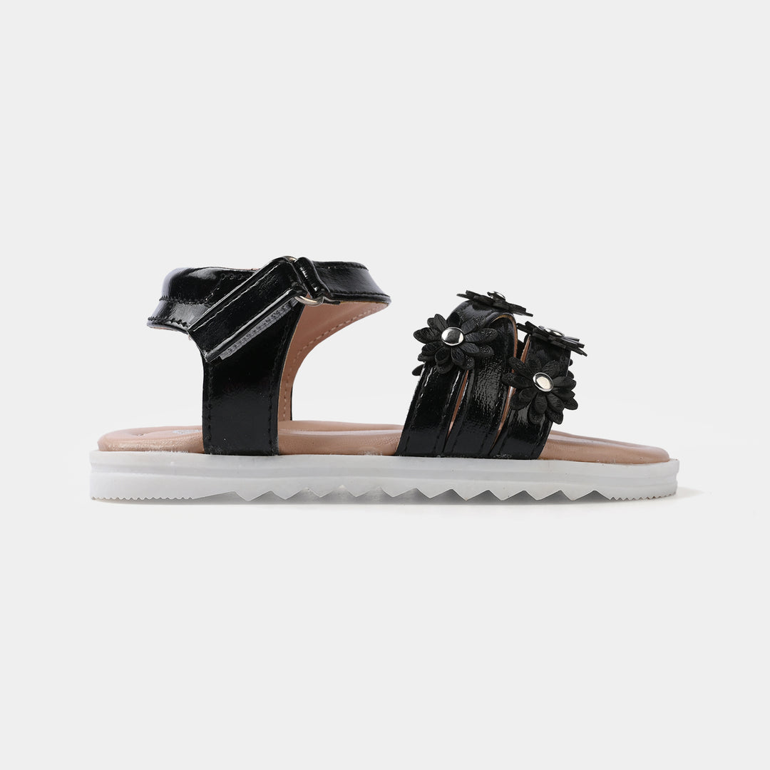 Girls Sandal 456-141-BLACK