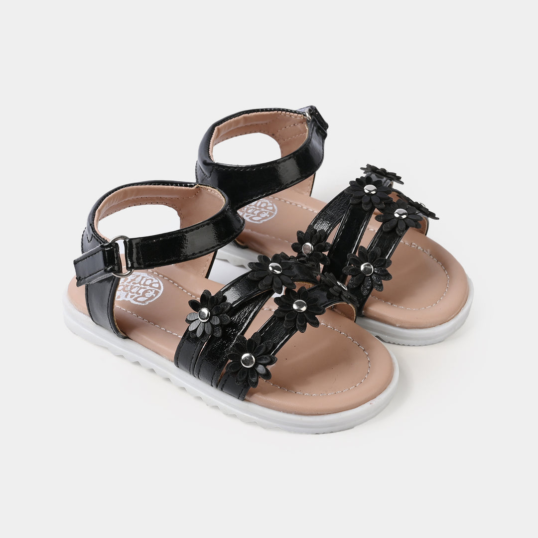 Girls Sandal 456-141-BLACK