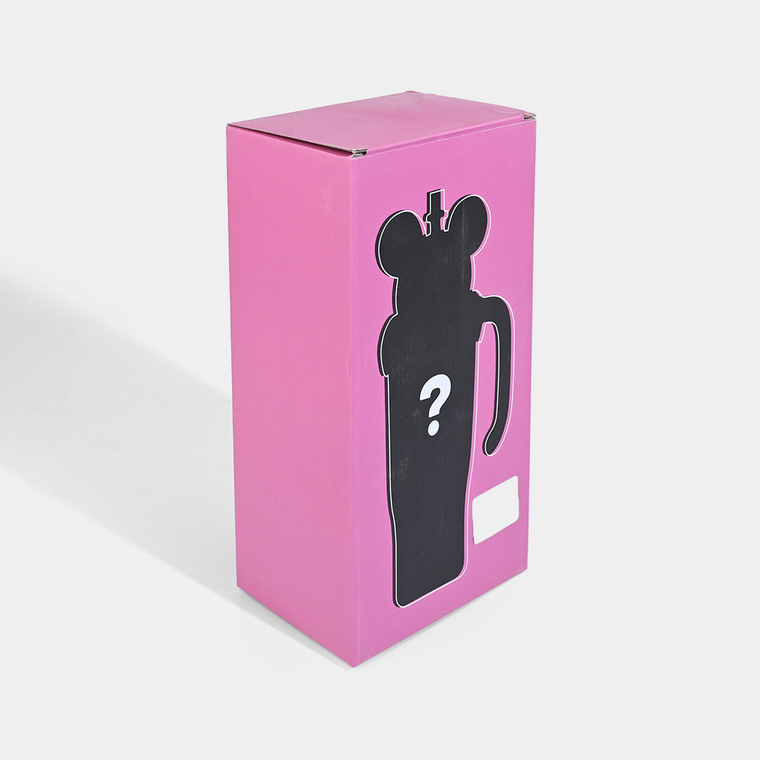 Strawberry Bear Stainless Steel Tumbler With Straw